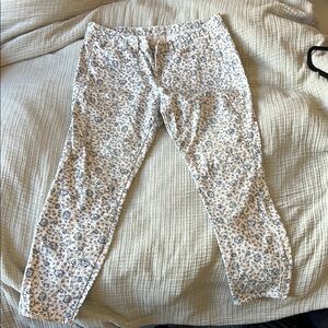 Madewell Floral Print Pants